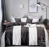 Violet 7 részes ágyneműhuzat garnitúra, ágynemű garnitúra szett, szürke Csíkos