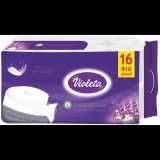 VIOLETA prémium toalettpapír 3 rétegű levendula-vanília illat, 16 darab (3859892288051)