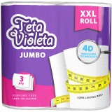 Violeta Violetta jumbo xxl papírtörlő 2 tekercs 3 réteg