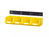 Vipa V/940-2 Fali Műanyag Tároló Rendszer, sárga
