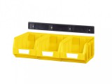 Vipa V/940-3 Fali Műanyag Tároló Rendszer, sárga