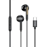 Vipfan M11 vezetékes (USB-C) fülhallgató fekete (M11-black) (M11-black) - Fülhallgató