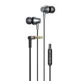 Vipfan M17 vezetékes fülhallgató 3,5 mm-es jack fekete (M17) (M17) - Fülhallgató