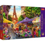 Virágbolt Párizsban 1000db-os prémium puzzle - Trefl