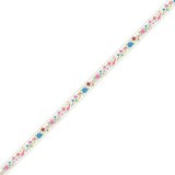 Virágok dekor csíkozó - Díszítő - Flowers decorative tape - Djeco