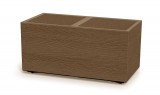 Virágtartó Prosperplast MADERA CASE eco fa 77 cm natur