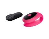Virgite - távirányítós párvibrátor (fekete-pink)