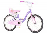 Visitor Lovely Princess 20 lila királylányos gyerek kerékpár