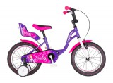 Visitor Princess 16 királylányos gyerek kerékpár lila