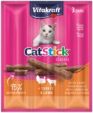 Vitakraft Cat Stick Classic - pulyka és bárány 3 db