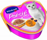 Vitakraft Poésie Macska Alutál Csirke & Pulyka Szószban 85g
