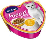 Vitakraft Poésie szószos macskaeledel csirkével és kerti zöldségekkel alutálkában (15 x 85 g) 1.27kg