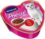 Vitakraft Poésie szószos macskaeledel marhával és sárgarépával alutálkában (15 x 85 g) 1.27kg