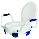 Vital-Pro Kft Clipper V WC-magasító karfával és fedéllel 110 kg-ig terhelhető