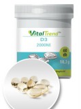 VitalTrend Vital Trend D3-vitamin 2000 NE (60 lágy kapszula)