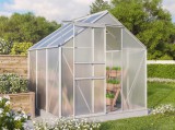 VITAVIA GARDEN VITAVIA TARGET 3800 polikarbonát üvegház 4 mm ezüst