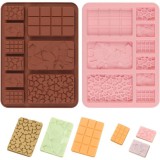 VIVA 5+3 adagos táblás csoki készítő szilikon forma