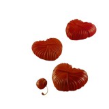 VIVA 6db-os Szilikon mousse forma – kötött szív