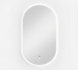 Viva AURA PINO 50 fürdőszoba tükör - érintésmentes - AMBIENT LED - OVÁLIS - ÁLLÓ - 50x90 cm