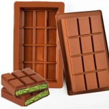 VIVA Dubai csokoládé szilikon forma téglalap