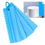 VIVA Műanyag tortadíszítő habkártya szett 4 db