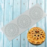 VIVA Nagy mintás kör tuile forma