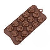 VIVA Szilikon rózsavirág csokoládéforma