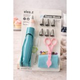 VIVA.Z Torta díszítőcső szett – 12 részes