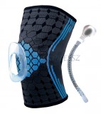 VIVAFIT ORTOCARE SPORT Térdszorító térdvédő patella gyűrűvel és merevítéssel GYVFSTPS