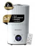 VIVAMAX SALTY-AIR PREMIUM Gyógyvizes ultrahangos párásító készülék LED világítással távirányítóval GYVH48