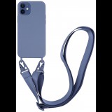 Vivanco Necklace Smartphone-Kette Apple iPhone 12 mini tok kék (NECKCVVIPH12MBL) (NECKCVVIPH12MBL) - Telefontok