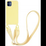 Vivanco Necklace Smartphone-Kette Apple iPhone 12 mini tok sárga (NECKCVVIPH12MYE) (NECKCVVIPH12MYE) - Telefontok