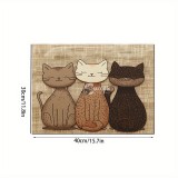 Víz és olajálló etetőszőnyeg macskáknak és kutyáknak