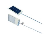 Vízálló 12 ledes napelemes kültéri lámpa