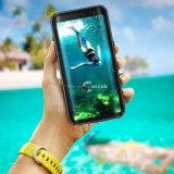 Vízálló és ütésálló tok Galaxy S8 S8+ S9 telefonokhoz