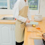 Vízálló konyhai kötény, Tépőzáras és kétoldalú zseb kialakítással