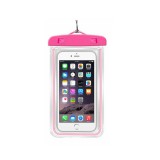 Vízálló nyakba akasztós telefontok 6,5 colig SLT pink