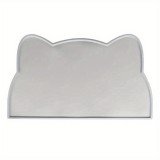 Vízálló szilikon alátét kisállat etető tálhoz, csúszásmentes, Rózsaszín