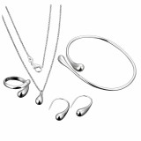 Vízcsepp ékszer szett