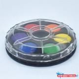 Vízfesték készlet, 6db-os kerek Bluering(R)