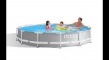 Vízforgatós fémvázas medence test, 366 x 76 cm - INTEX PRISM FRAME POOL 26710