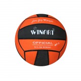 Vízilabda, 3-as méret, fekete narancs – Winart Extra Grip water polo ball No. 3