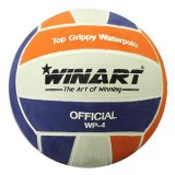 Vízilabda, 5-ös, kék-fehér-piros - Winart Top Grippy Water Polo Ball No.5. stripped