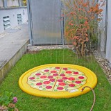 Vízpermetező szőnyeg pizza alakú