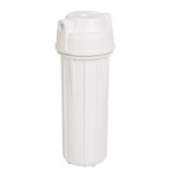 VM 10" szűrőház - fehér - dupla "O" gyűrű - 1/4"x1/4"