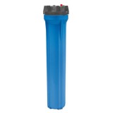 VM Slim 20" vízszűrő ház - hideg vizes - kék - 1"x1"