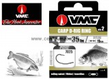 Vmc Carp Hair Rig 7028 Hooks Braided Line Boilie 8 - Előkötött Horog Csalitüskével 25lbs 30cm 2db (171028)
