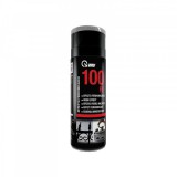 Vmd Fényes fekete festék spray - fémekhez - 400 ml