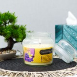 Vog Und Arths Illatgyertya - csupor fedővel - ibolya és vanília - 310 g (58805C)