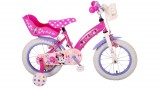 Volare Disney Minnie egér gyerek bicikli, 14 colos,  két fékrendszerrel
